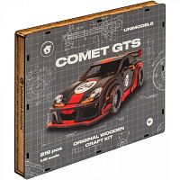 Wooden UNIDRAGON Constructor: GTS Comet (black and red)