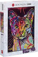 Puzzle Heye 2000 parts: Abyssinian cat