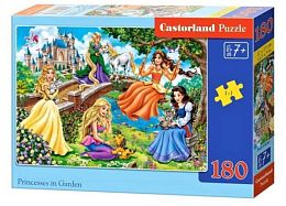 Puzzle Castorland 180 details: Princess in the garden