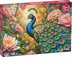 Cherry Pazzi Puzzle 1000 pieces: Paradise Peacock