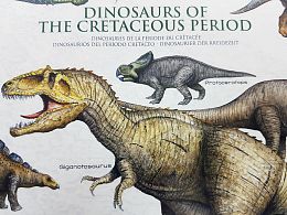 Puzzle Eurographics 1000 pieces: Dinosaurs of the Cretaceous period