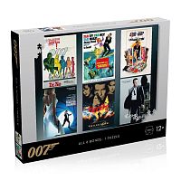 Puzzle Top Trumps 1000 details: James Bond 007 / James Bond Acting Debut