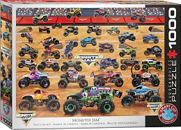 Eurographics 1000-piece Puzzle: Monster Jam - Truck Model Range