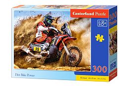 Puzzle Castorland 300 details: MOTOBIKE