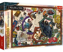 Trefl 1000-piece Puzzle: How to Train Your Dragon - Heroes