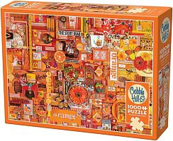 Cobble Hill Puzzle 1000 Pieces: Orange