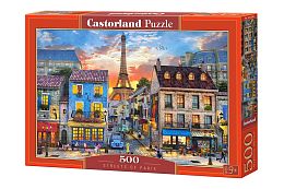 Puzzle Castorland 500 pieces: Streets of Paris