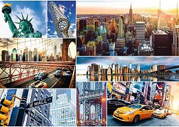 Trefl 4000-piece Puzzle: New York Collage (MARKDOWN)