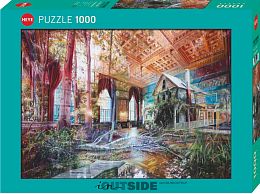 The Heye 1000 Piece Puzzle: An architectural fantasy. The house is inside