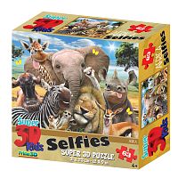 Puzzle Prime 3D 63 details: Africa selfie