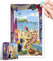 Pintoo 1000-piece Puzzle: Sarah Adams. The door to the beach
