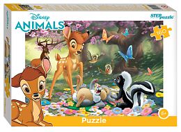 Step puzzle 160 pieces: Disney Animals