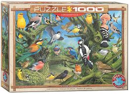 Eurographics 1000 pieces Puzzle: Garden Birds