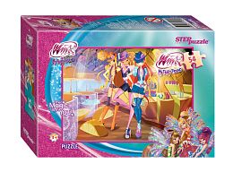 A set of puzzles for children 9 pieces of 54 pieces: Winx / Winx