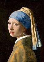 Enjoy 1000 pieces puzzle: Vermeer. The girl with the pearl earring