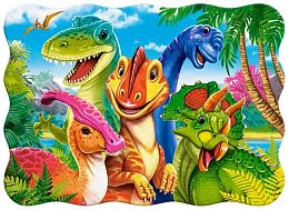 Castorland 30-piece Puzzle: Dinosaur Selfies