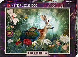 Heye 1000 Piece Puzzle: Fantastic Deer