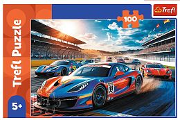 Trefl 100-piece Puzzle: Car Racing