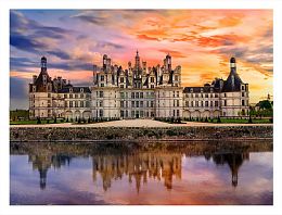 Pintoo puzzle 1200 pieces: Chambord Castle. France