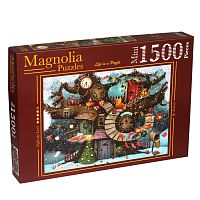 Mini Magnolia Puzzle 1500 pieces: Christmas in the Forest