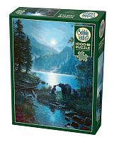 Cobble Hill 1000 Pieces Puzzle: Bears' Night Walk