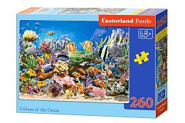 Puzzle Castorland 260 pieces: the color of the ocean