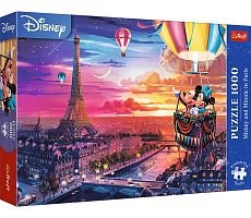 Trefl 1000-piece Puzzle: Mickey and Minnie in Paris
