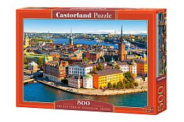 Puzzle Castorland 500 pieces: Stockholm, Sweden