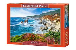 Castorland 2000 Puzzle Details: Big Sur Coast, California