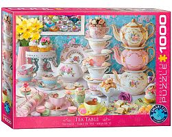 Eurographics 1000 Pieces Puzzle: Tea Table