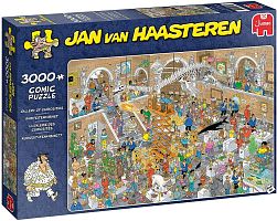 Jumbo 3000 Pieces Puzzle: Gallery of Curiosities (MARKDOWN)