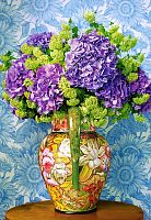 Puzzle Castorland 1000 pieces: a Bouquet of hydrangea