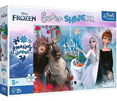 Trefl XL 104-piece Puzzle: In the World of Anna and Elsa