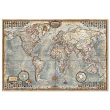 Puzzle 4000 pieces, Educa Political map of the World