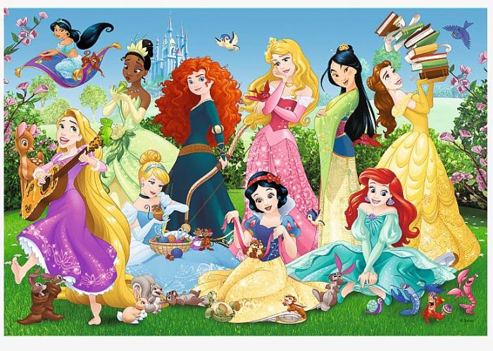 Trefl Puzzle 100 Pieces: Charming Princesses TR16417