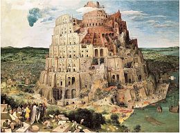 Pintoo puzzle 1200 pieces: Brueghel. The Tower of Babel