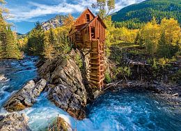 Puzzle Eurographics 1000 pieces: Crystal mill, Colorado, USA