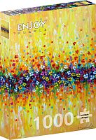 Enjoy 1000 Pieces Puzzle: Delicate abstraction in colors