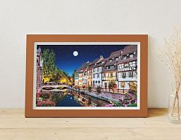 Puzzle Pintoo 1000 pieces: Night Colmar, France