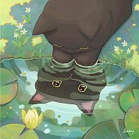 Pintoo 900-piece puzzle: Limdway. Pond