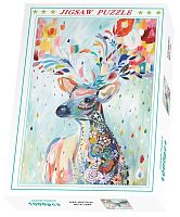 Royaumann 1000 Piece Puzzle: Watercolor Deer
