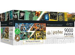 Trefl 9000 Pieces Puzzle: Hogwarts Houses