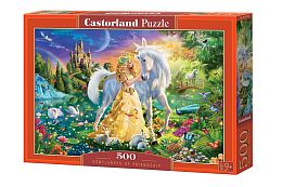 Castorland 500 pieces Puzzle: Tender Friendship. Unicorn