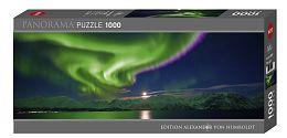 Puzzle Heye panorama 1000 items: polar lights