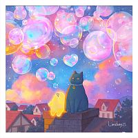 Pintoo 900-piece puzzle: Limdway. Soap bubbles