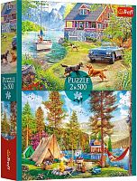 Trefl Puzzle 2x500 pieces: Summer Vacation