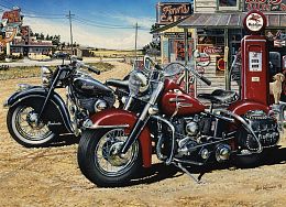 Cobble Hill 1000 Pieces Puzzle: Motorcycles