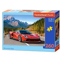 Puzzle Castorland 260 pieces: a Car in the mountains