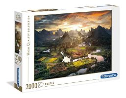 Clementoni Puzzle 2000 details: Chinese Landscape