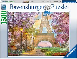 Ravensburger Puzzle 1500 details: The Romance of Paris